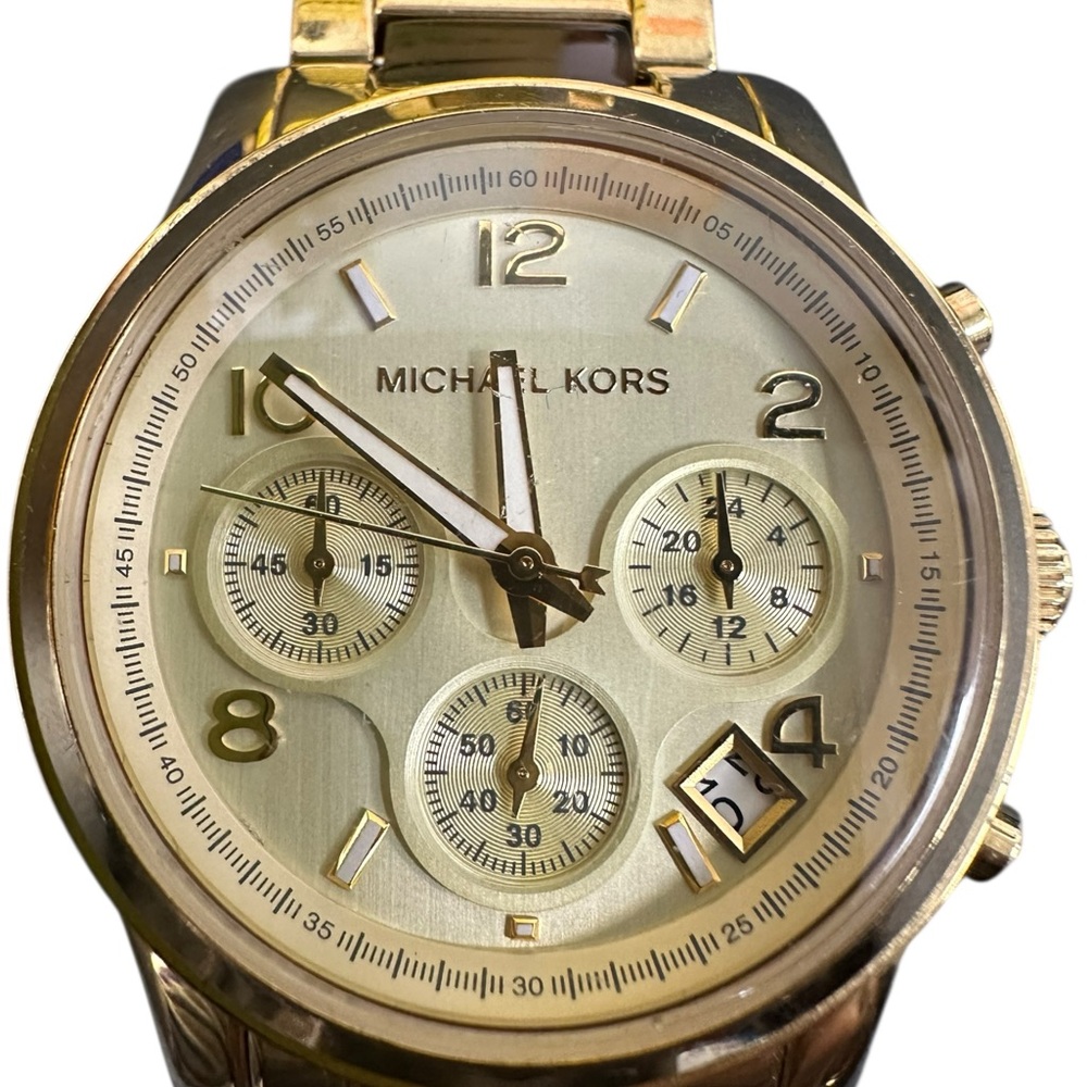 Michael Kors Stainless Steel Gold Watch